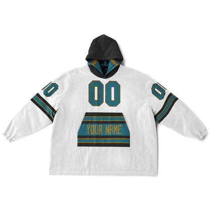 Teal/Black/Gold Superfan Reversible