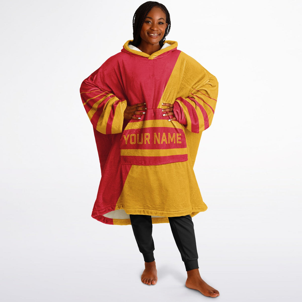Red & Gold Split Decision