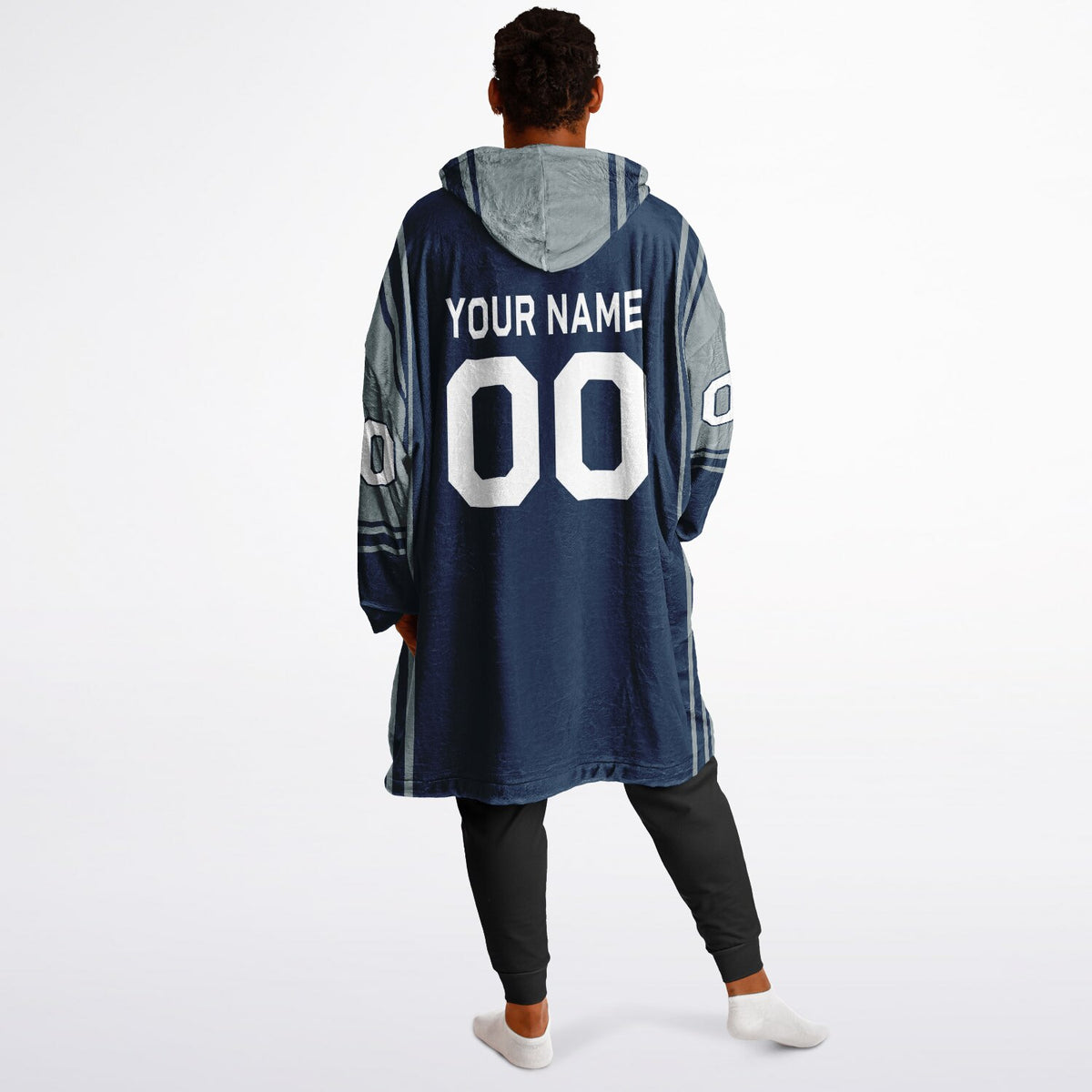 Navy/Silver Bold