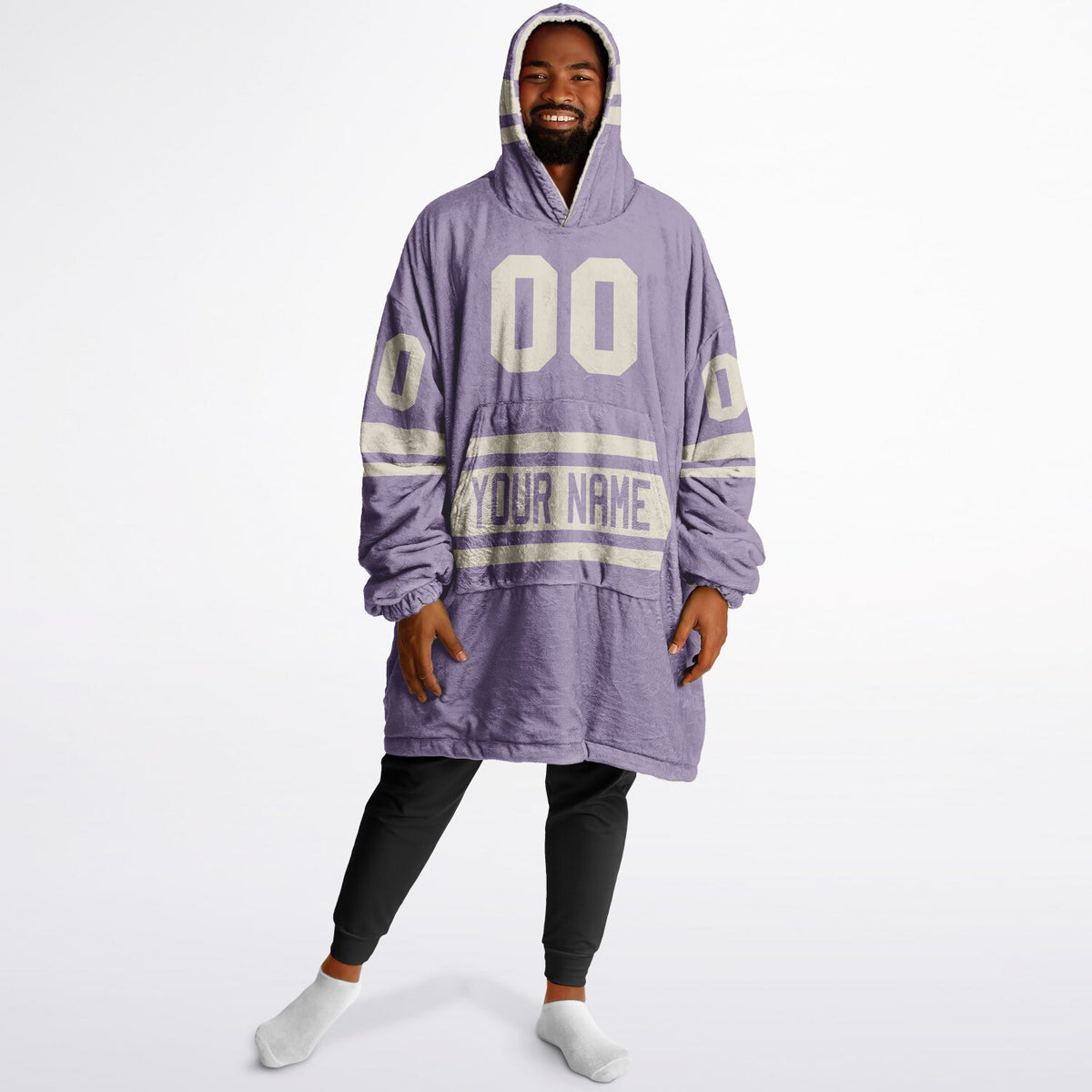 Lavender & Cream Superfan Reversible