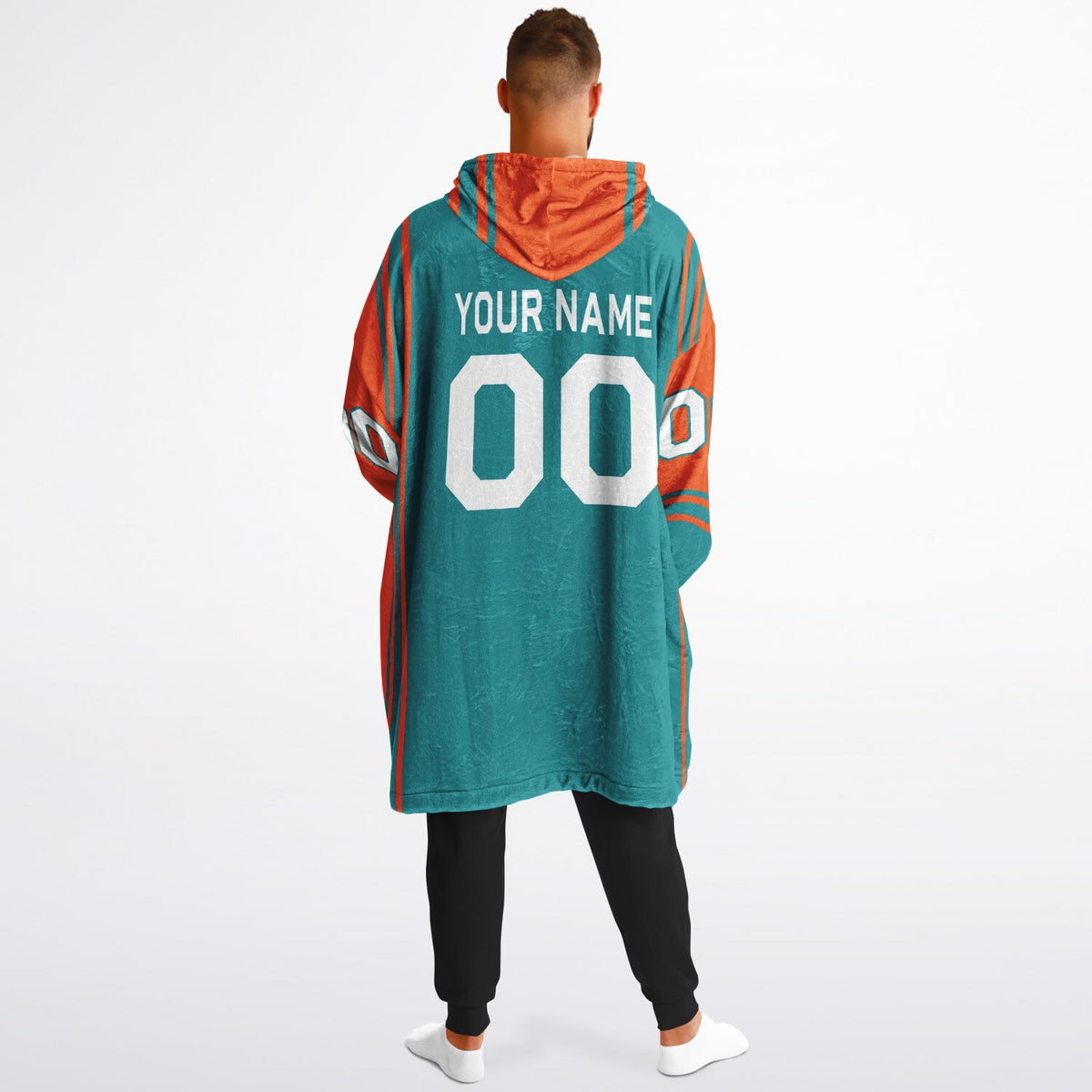 Aqua & Orange Bold
