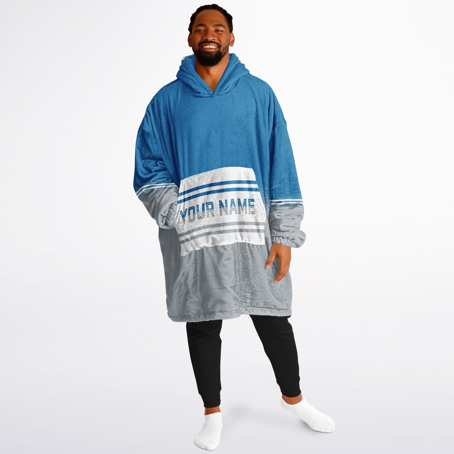 Blue/Silver/White Everyday Reversible