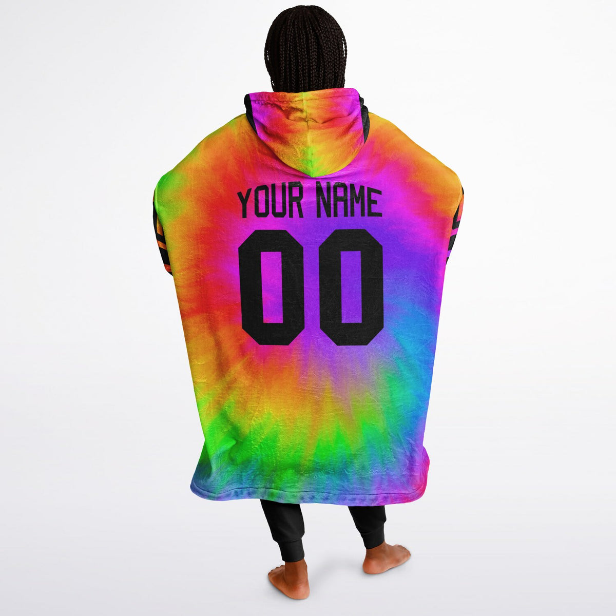 Tie Dye & Black Classic