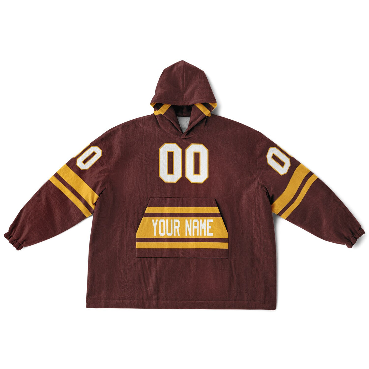 Burgundy/Gold Superfan Reversible