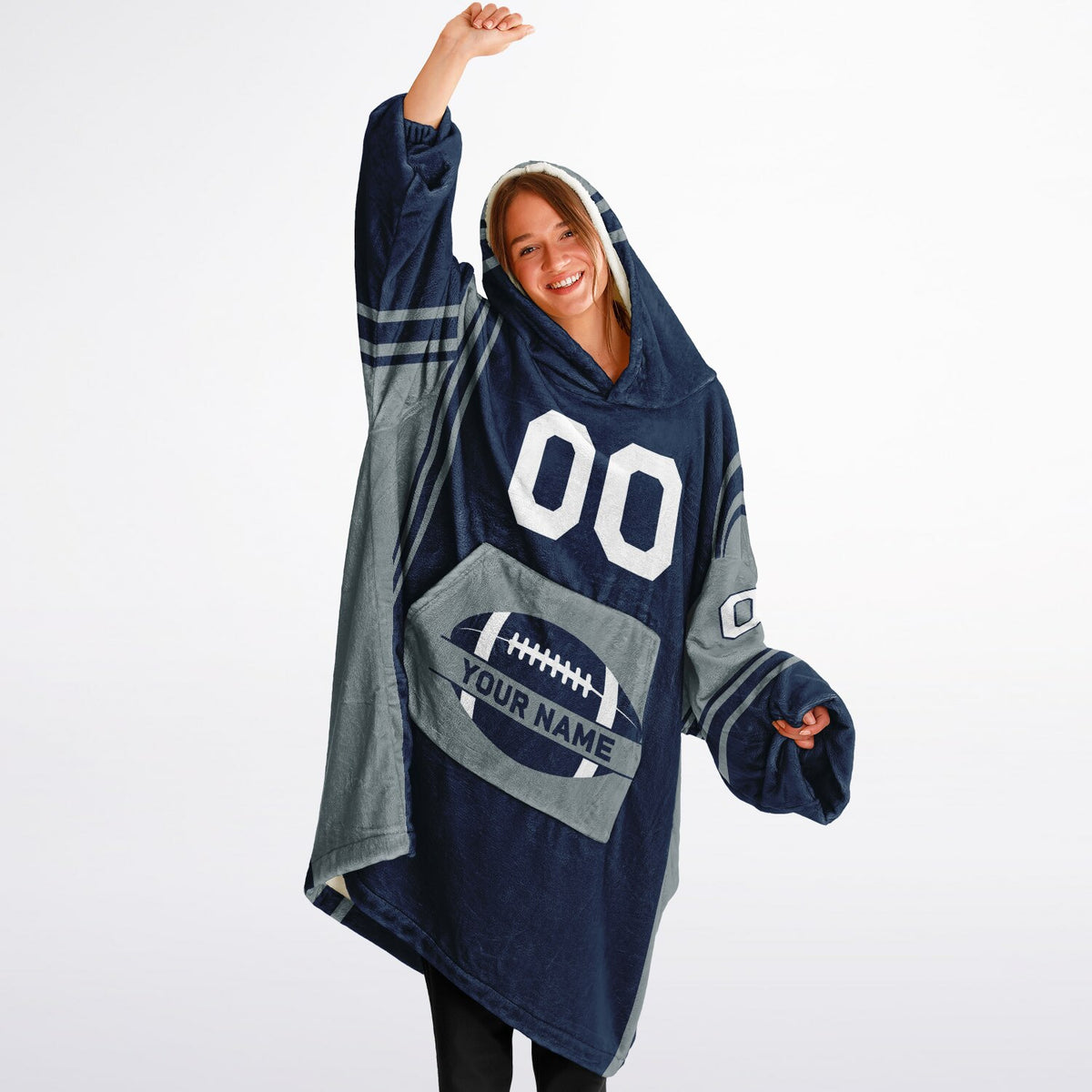 Navy/Silver Bold