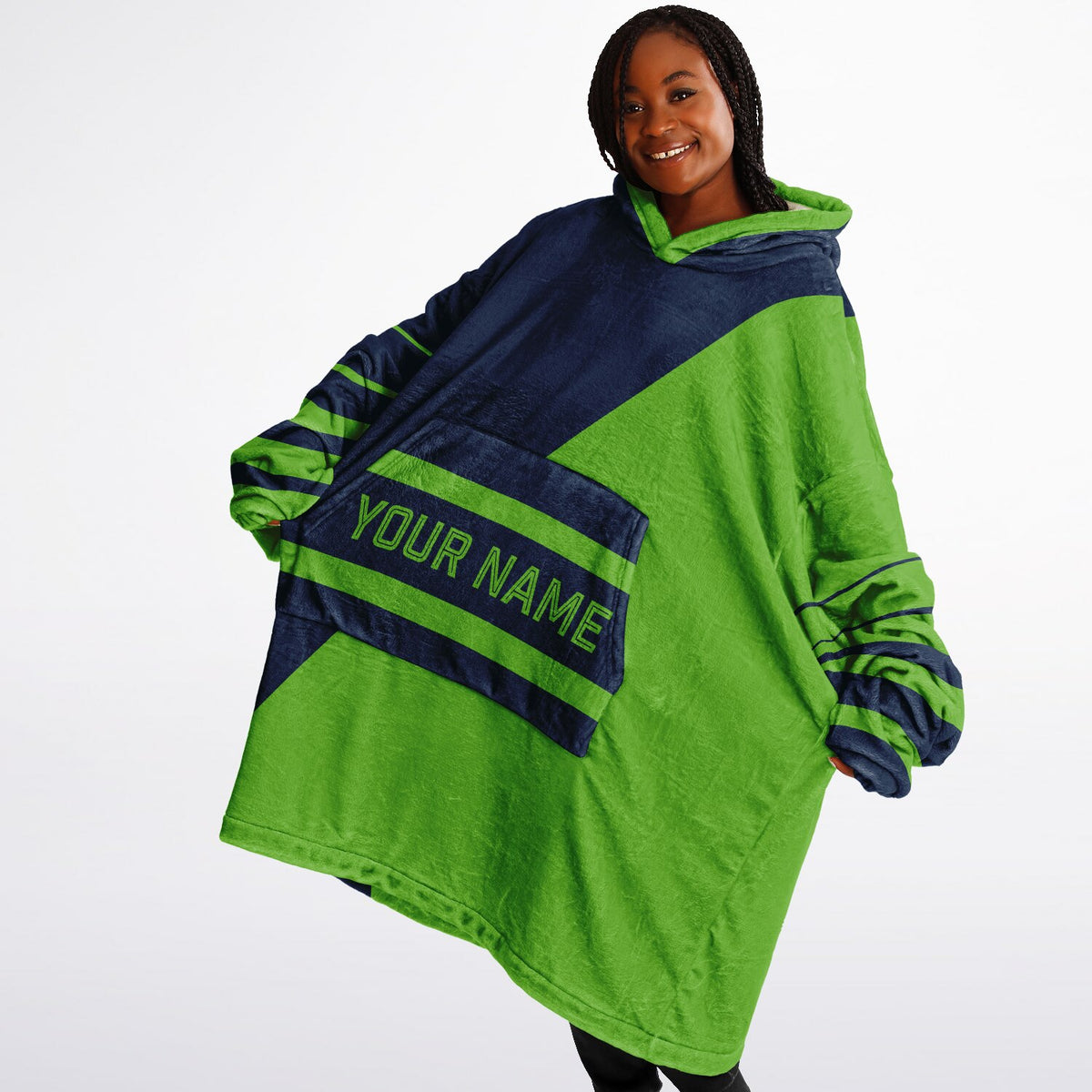 Navy & Green Split Decision