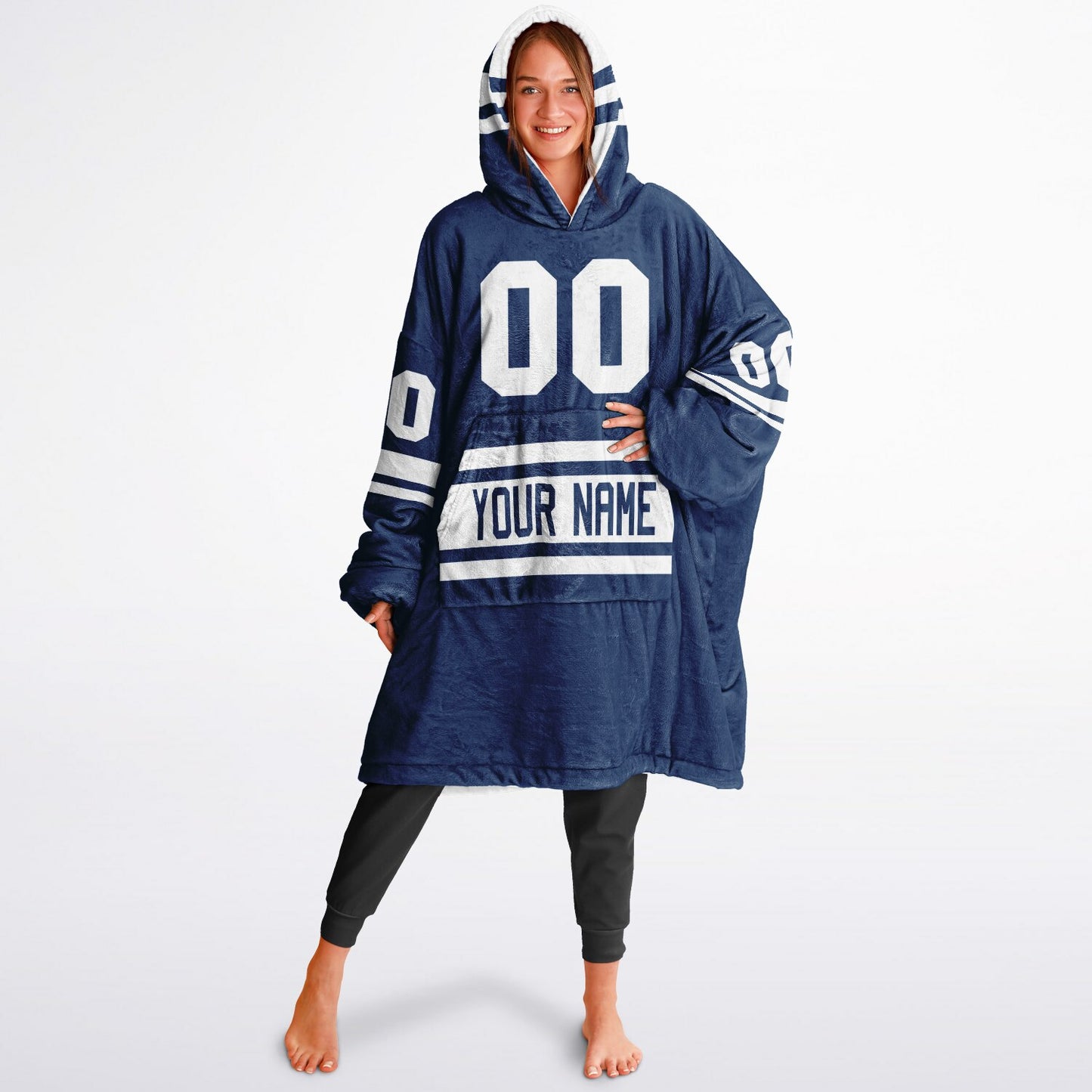 Blue/White Superfan Reversible