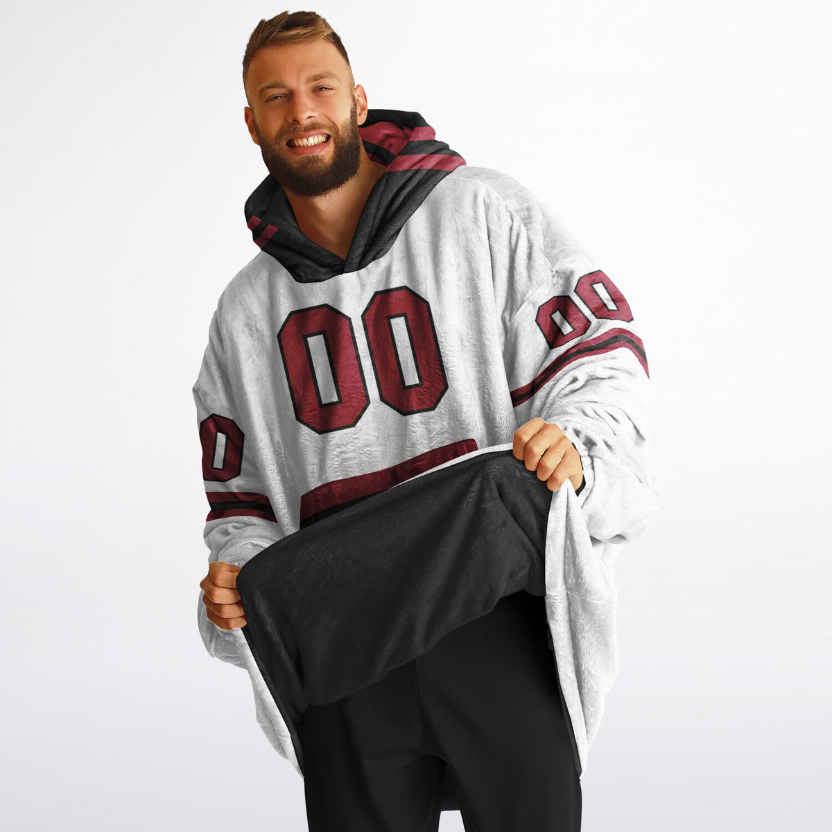 Black/Red Superfan Reversible
