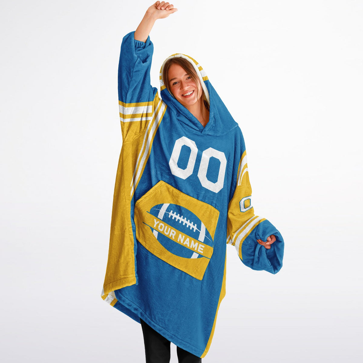Blue/Gold/White Bold