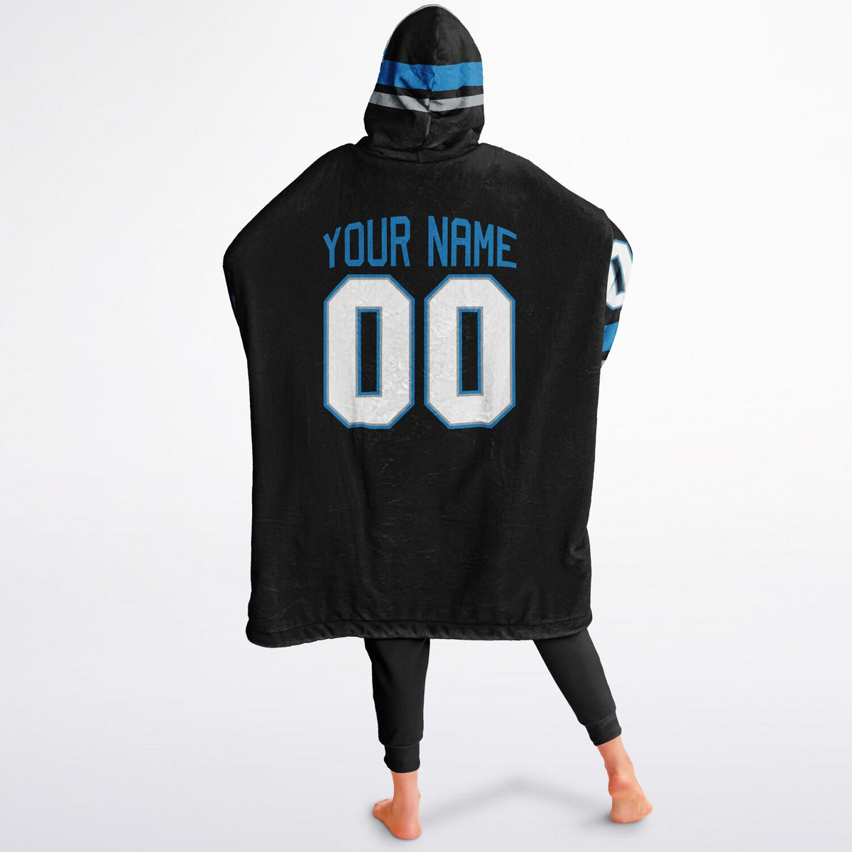 Black/Blue/Silver Superfan Reversible