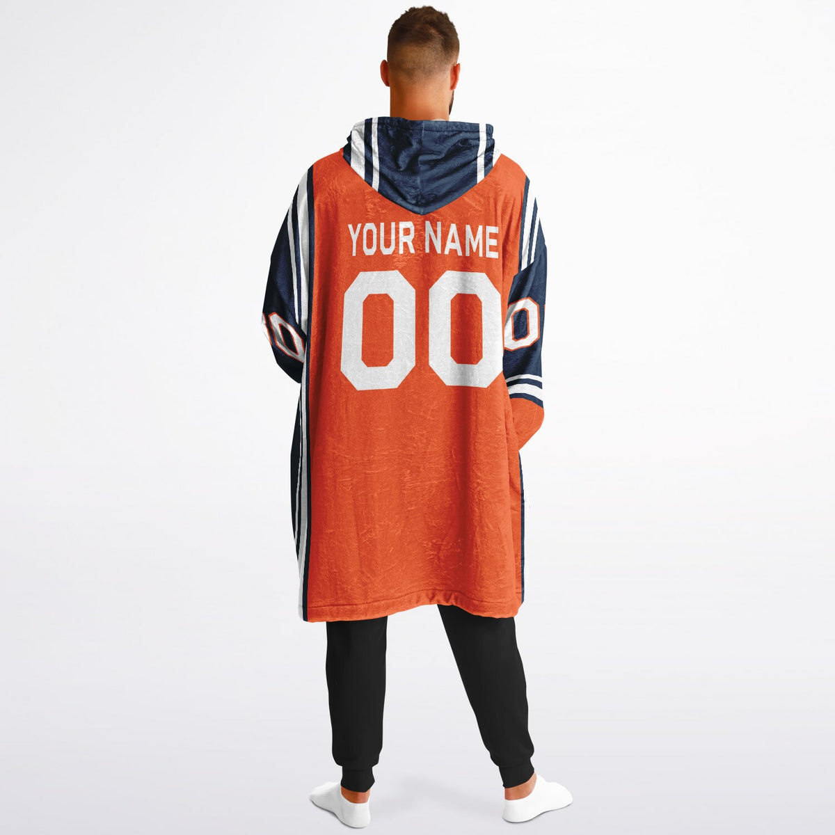 Orange/Navy/White Bold