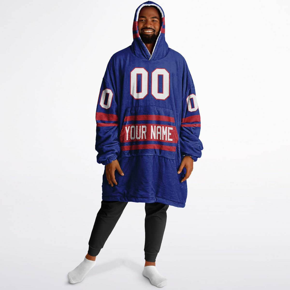 Blue/Red Superfan Reversible