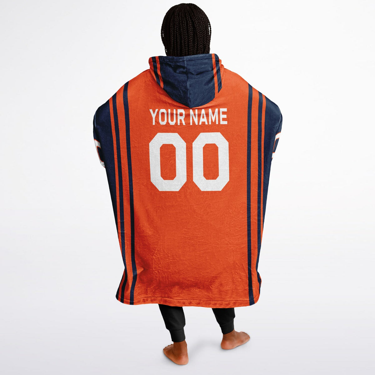 Orange/Navy Bold