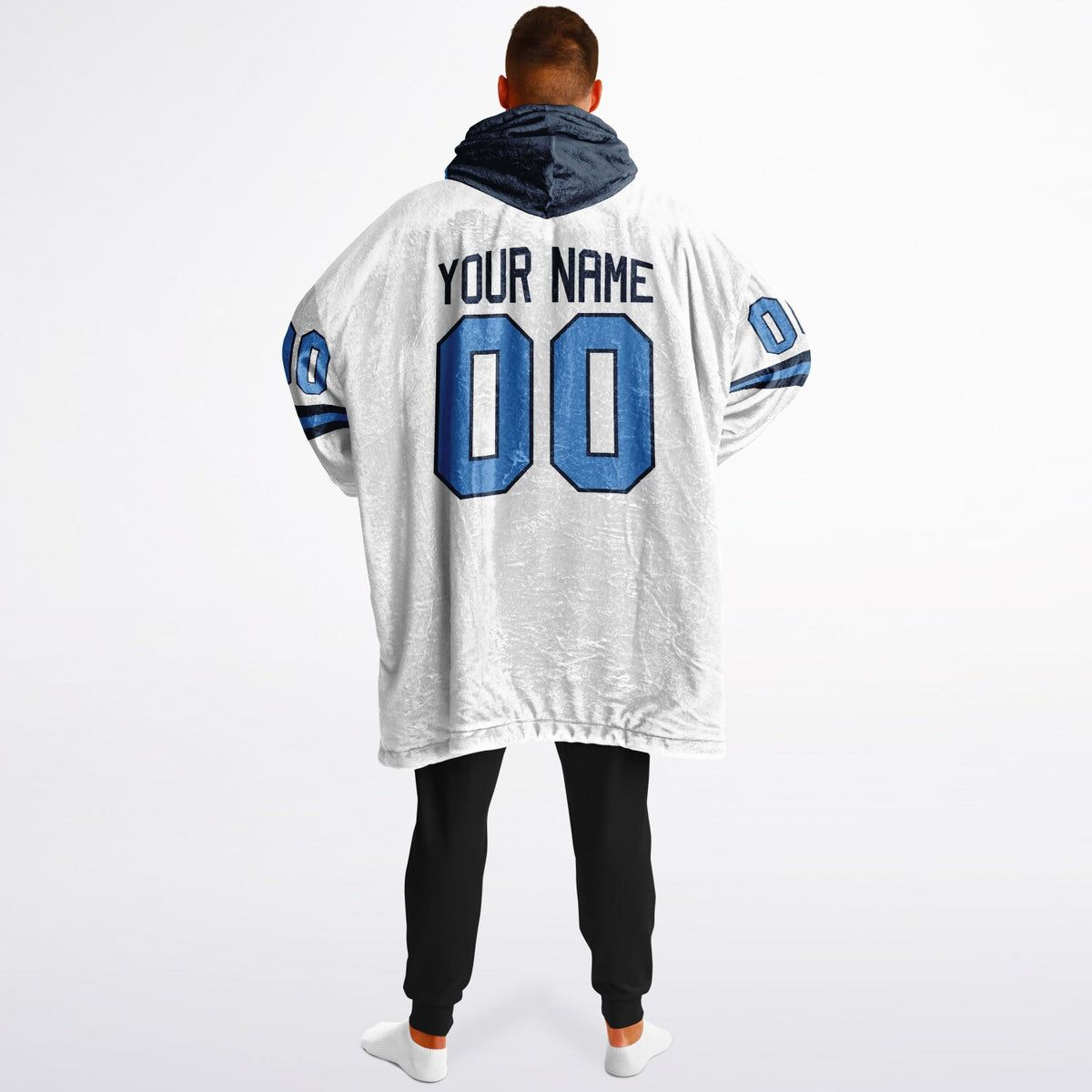 Light Blue/Navy Superfan Reversible