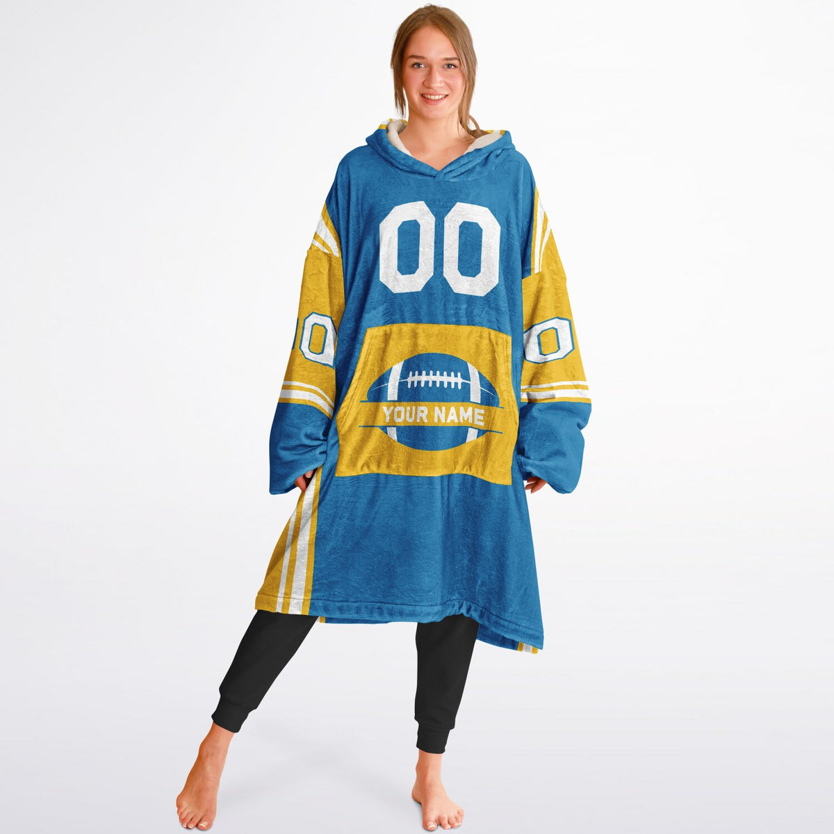 Blue/Gold/White Bold