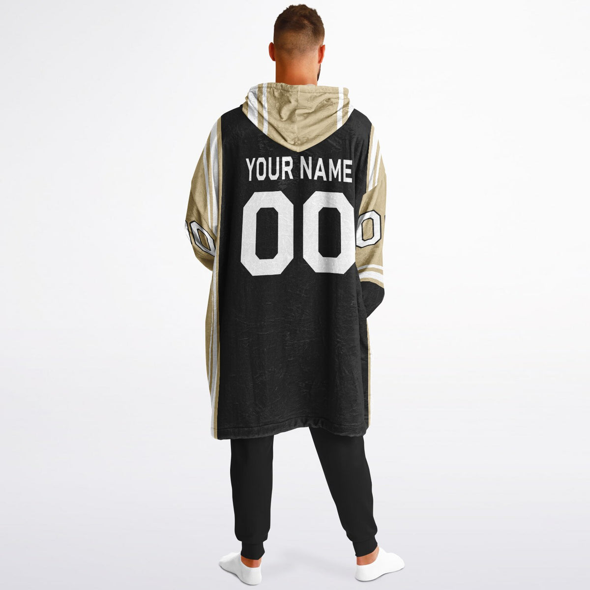 Black/Light Gold/White Bold