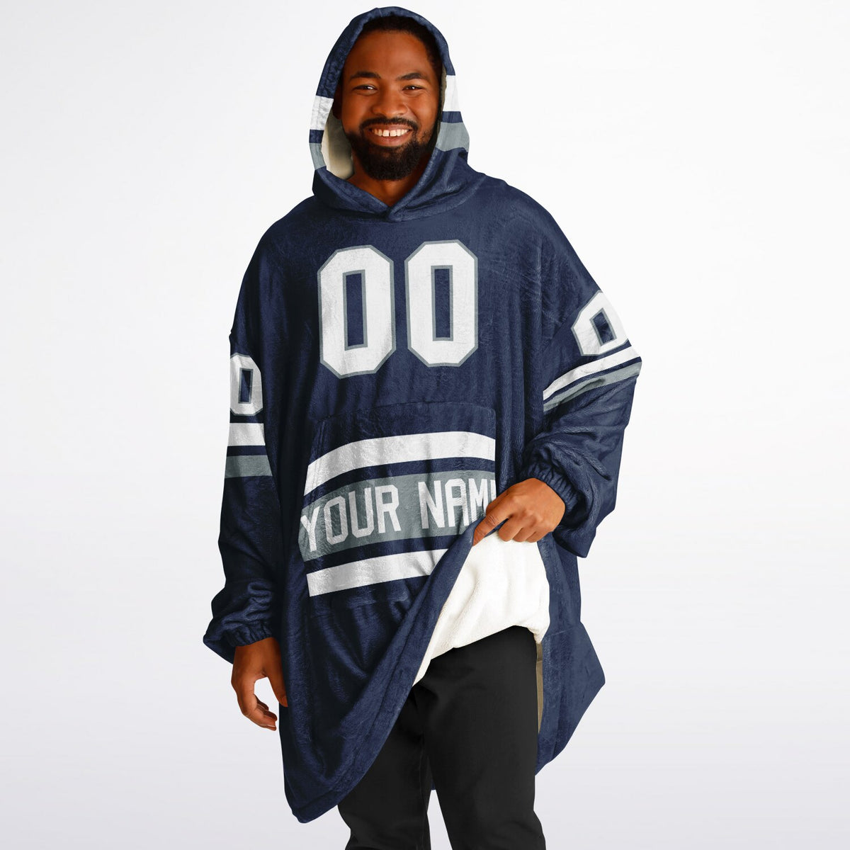 Navy Silver White Classic