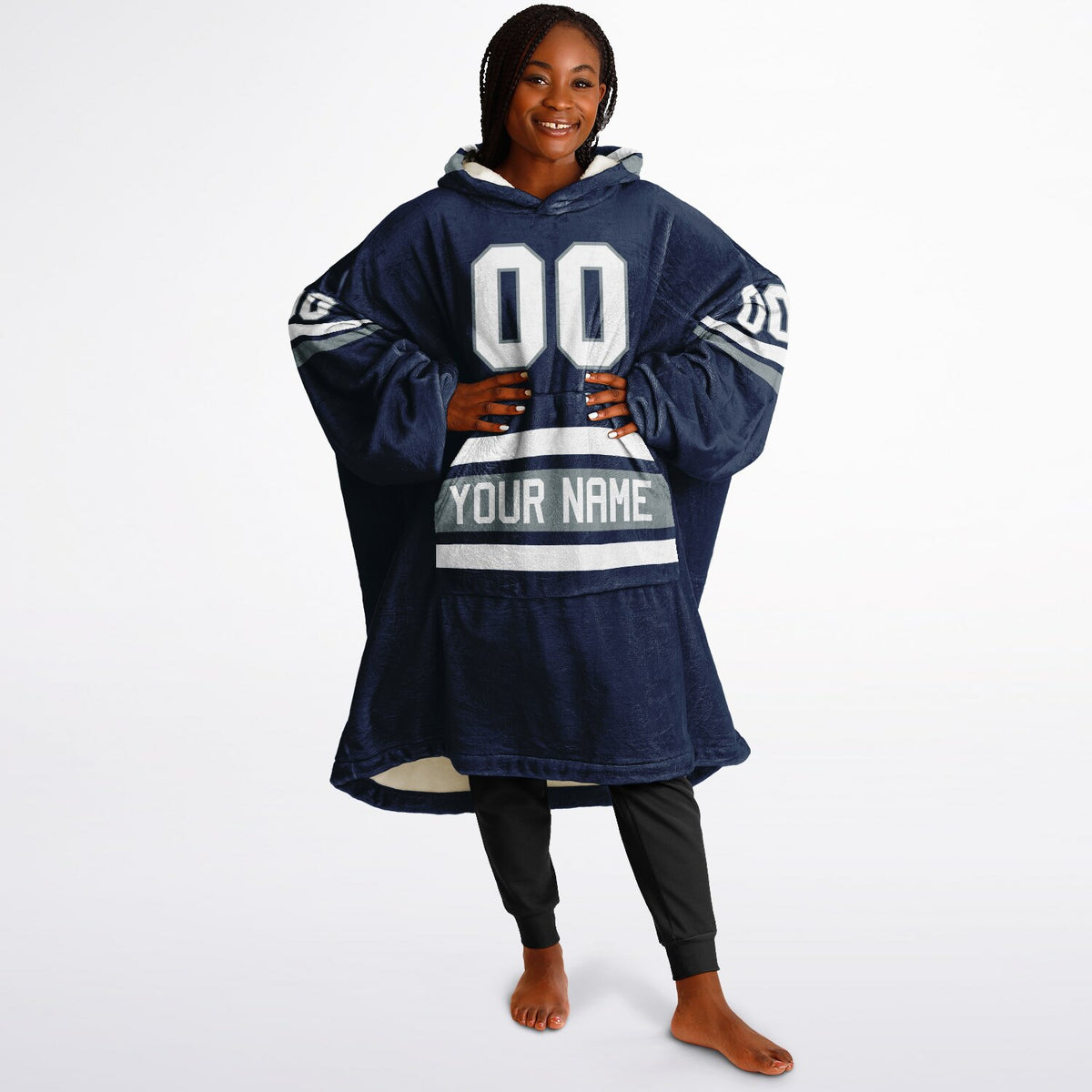 Navy Silver White Classic
