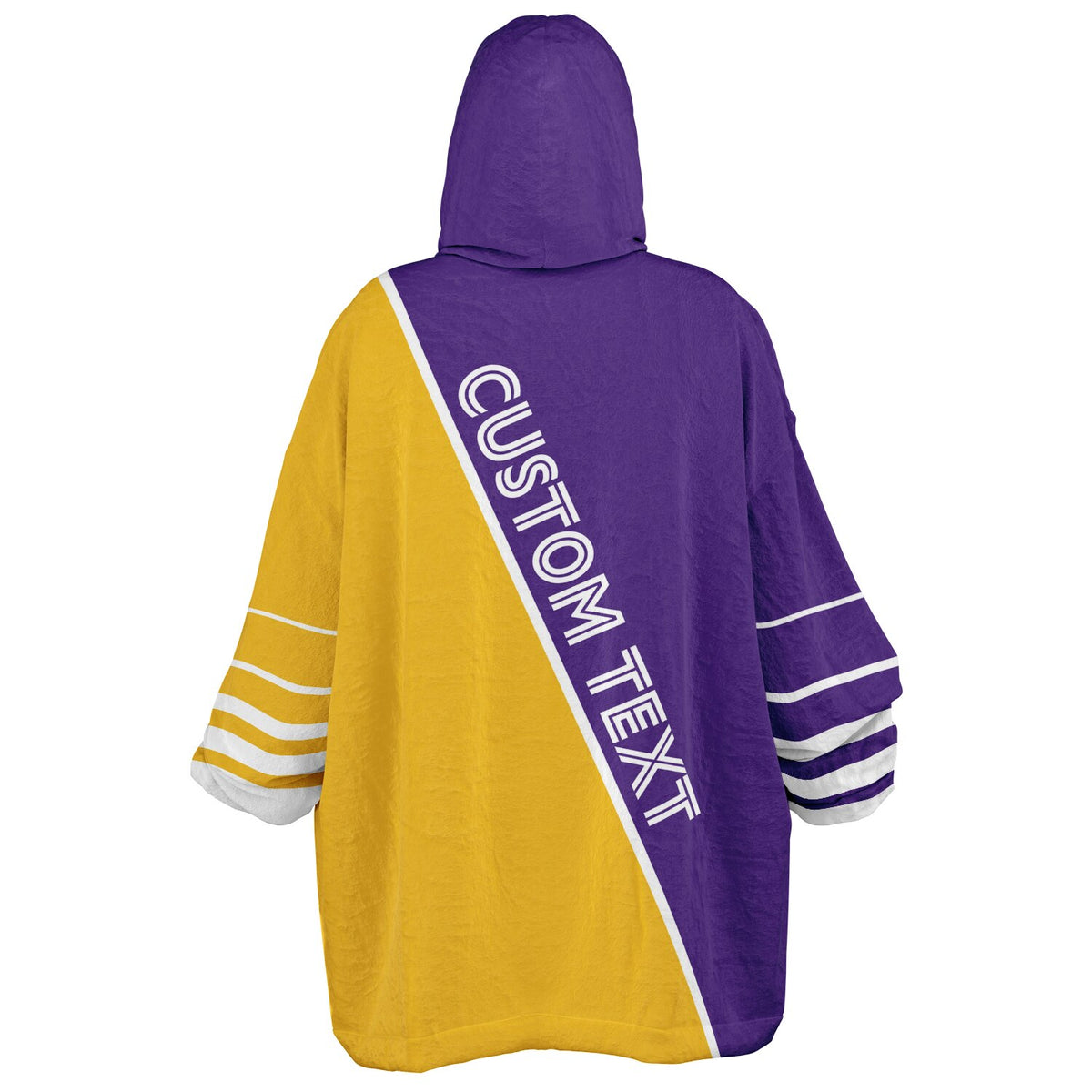 Purple Gold White Split Decision