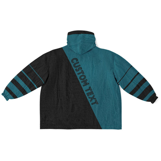 Teal & Black Split Decision