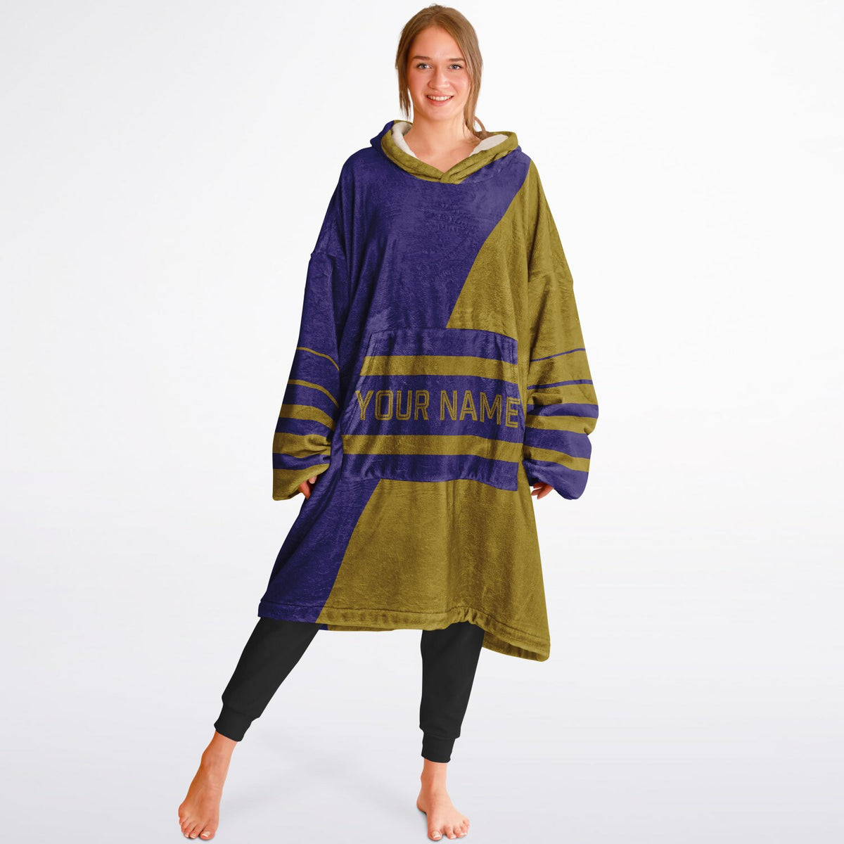 Purple & Dark Gold Split Decision