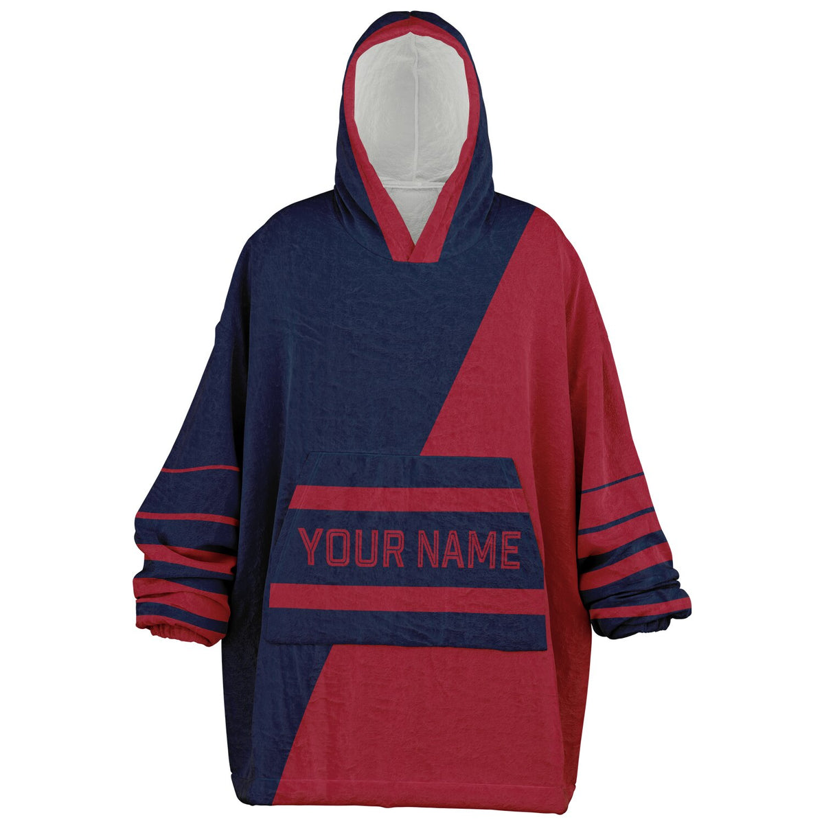 Navy & Red Split Decision