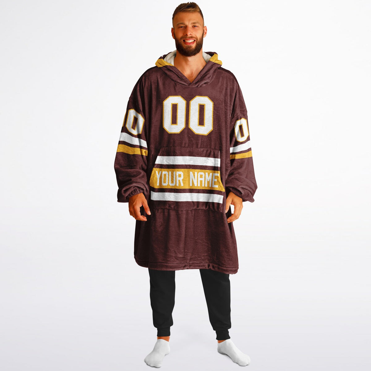 Burgundy Gold White Classic