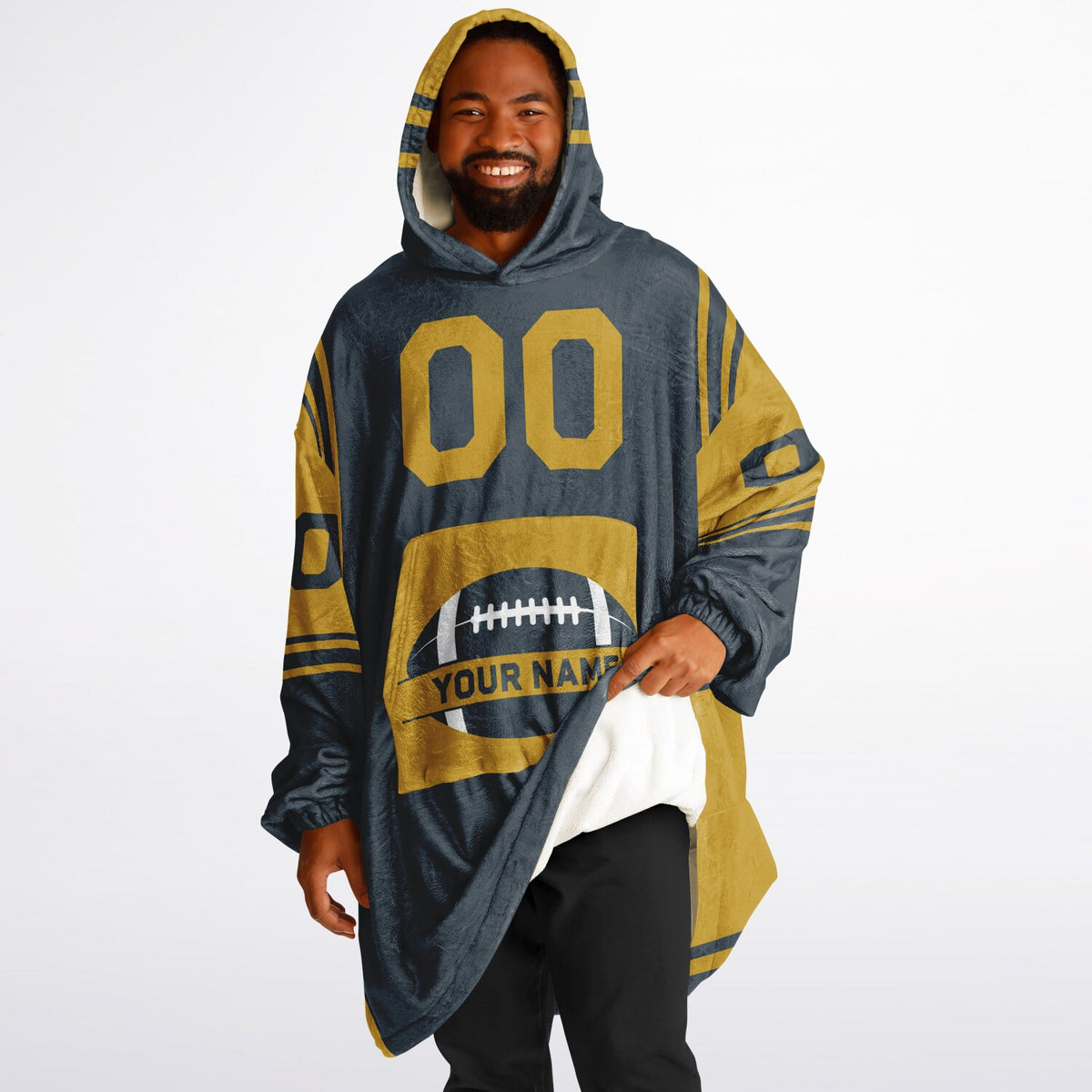 Charcoal & Mustard Bold