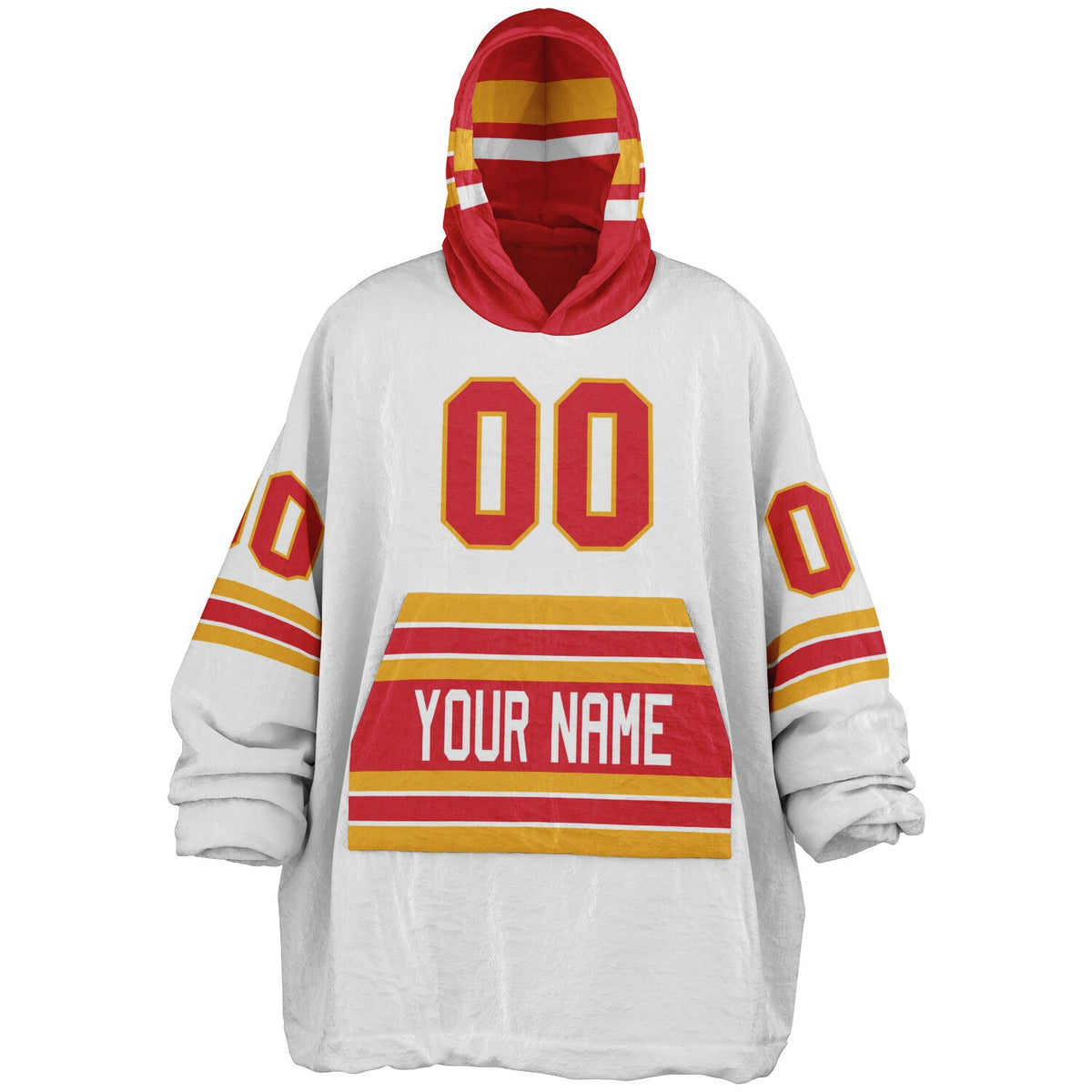 Red/Gold/White Superfan Reversible