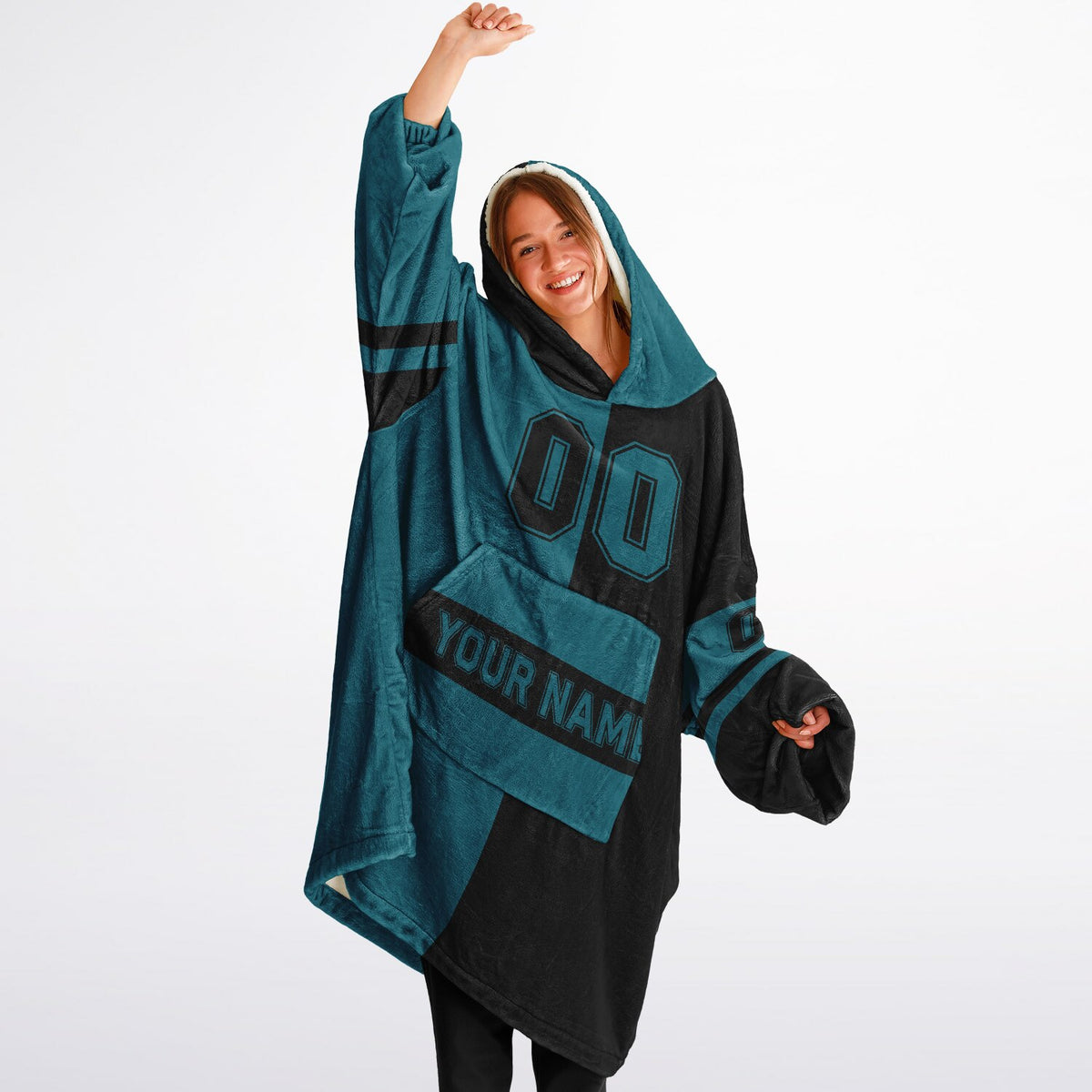 Teal/Black Halftime