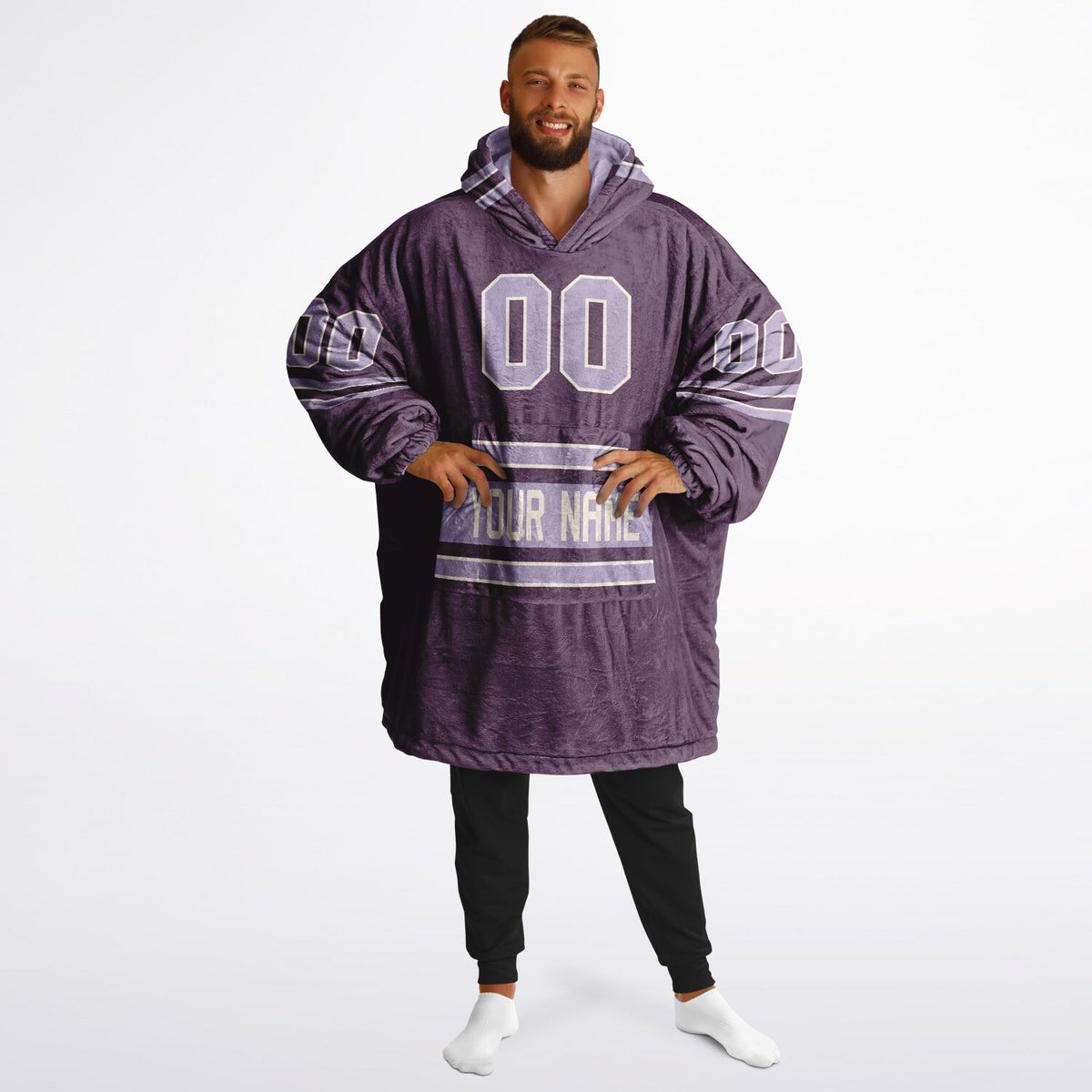 Lavender Cream Plum Superfan Reversible