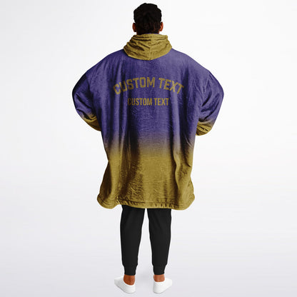 Purple/Metallic Gold Everyday Reversible