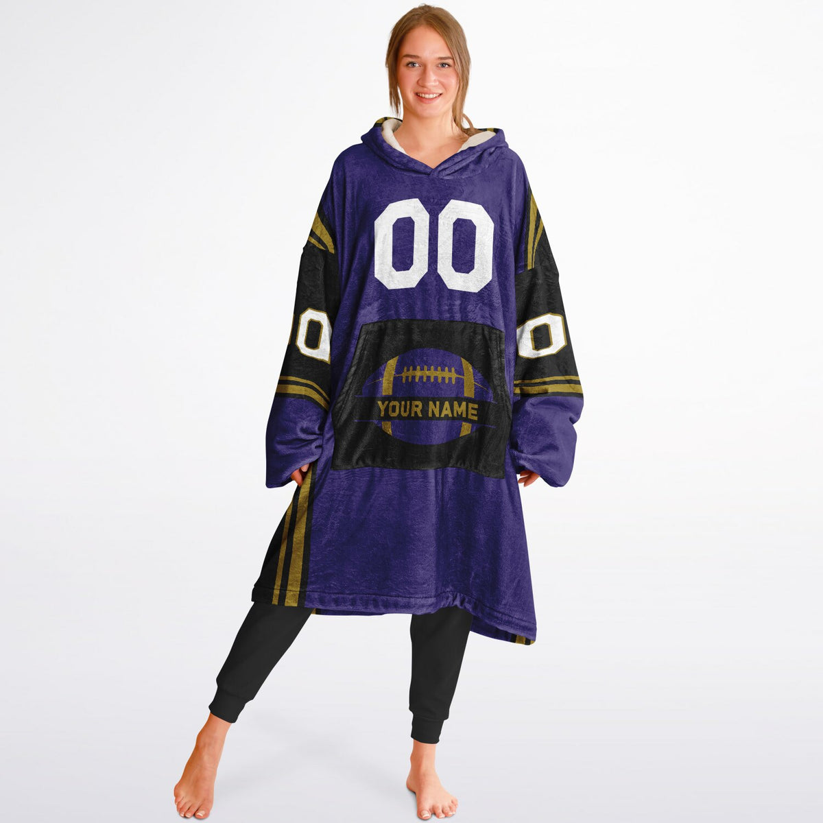 Purple Black Dark Gold Bold