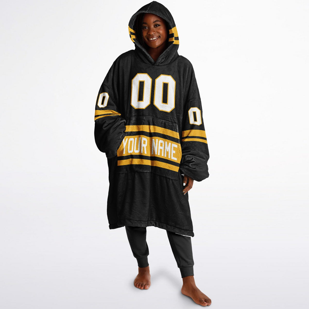 Black/Gold Superfan Reversible