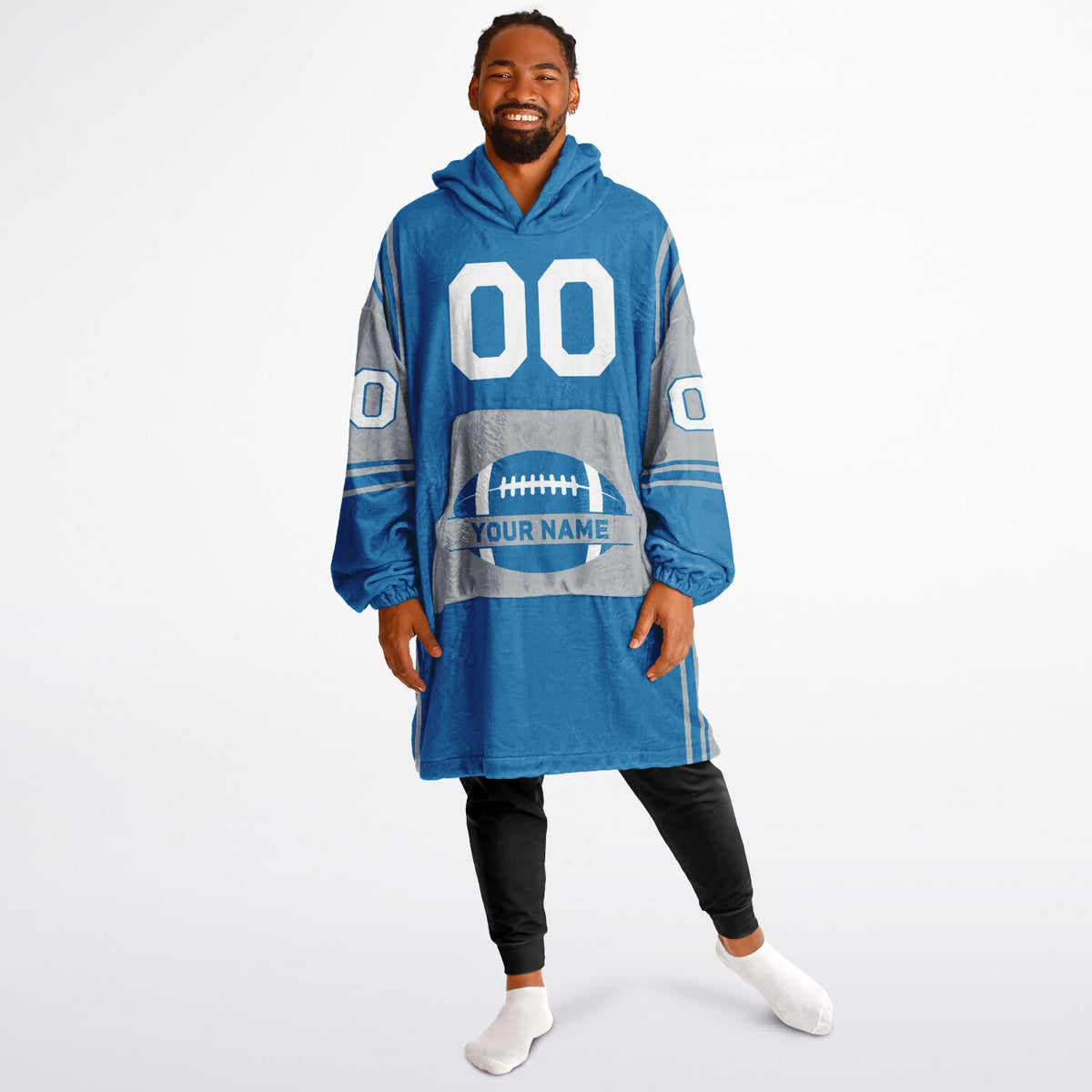 Blue/Silver Bold