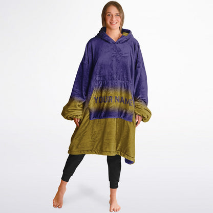 Purple/Metallic Gold Everyday Reversible