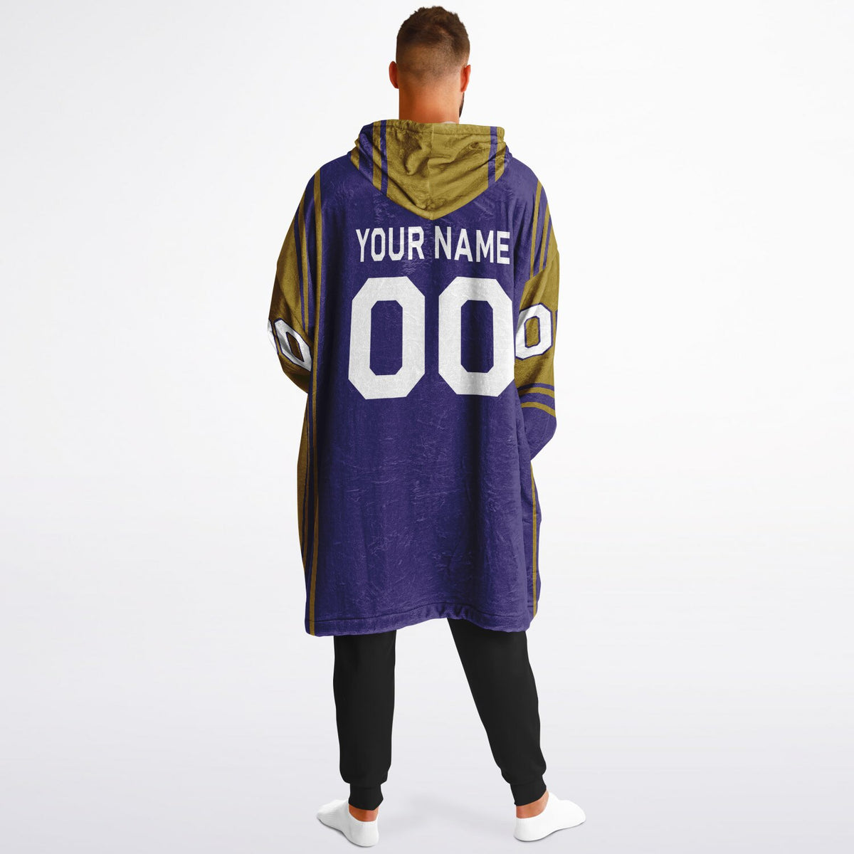 Purple Dark Gold Bold