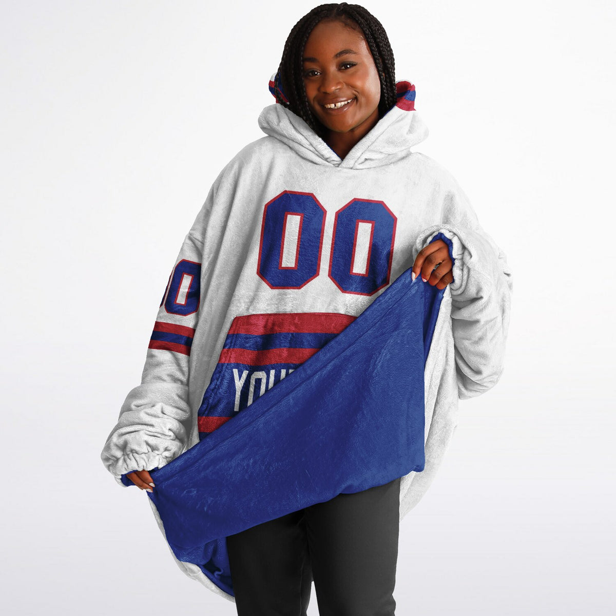 Blue/Red Superfan Reversible