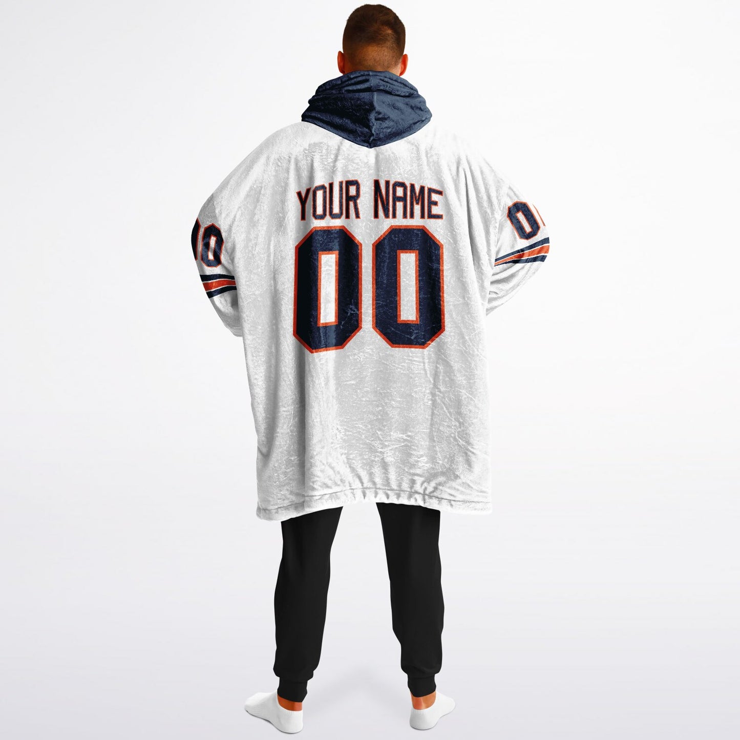 Orange/Navy/White Superfan Reversible