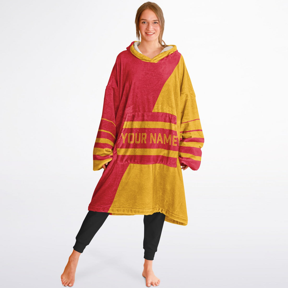 Red & Gold Split Decision