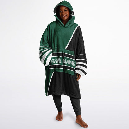 Green/Black/White Everyday Reversible