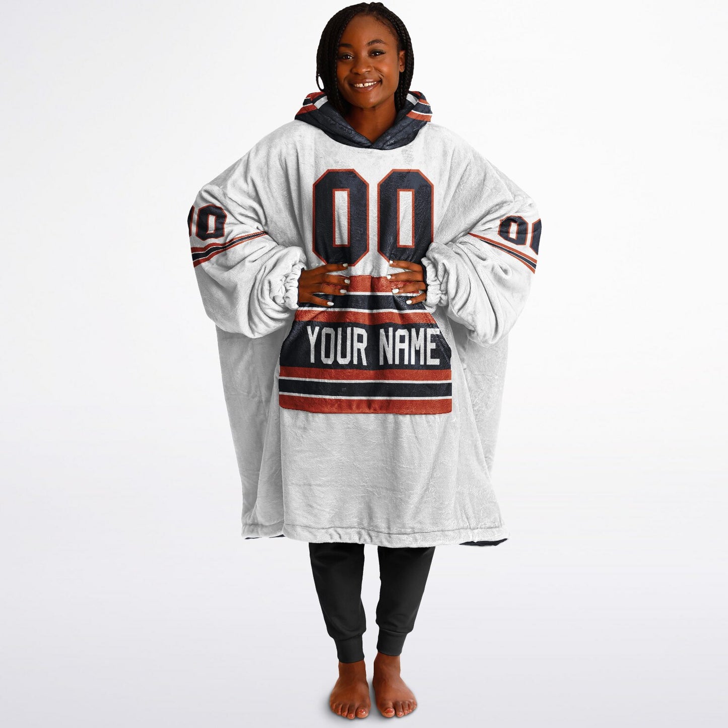 Navy/Orange/White Superfan Reversible