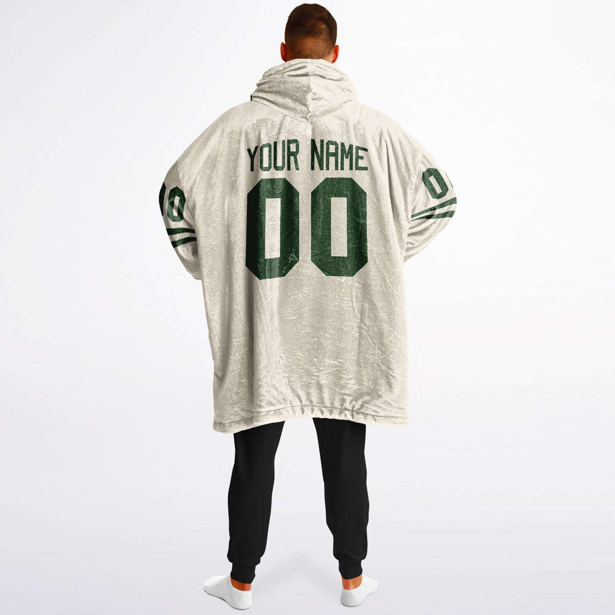 Forest Green & Cream Superfan Reversible