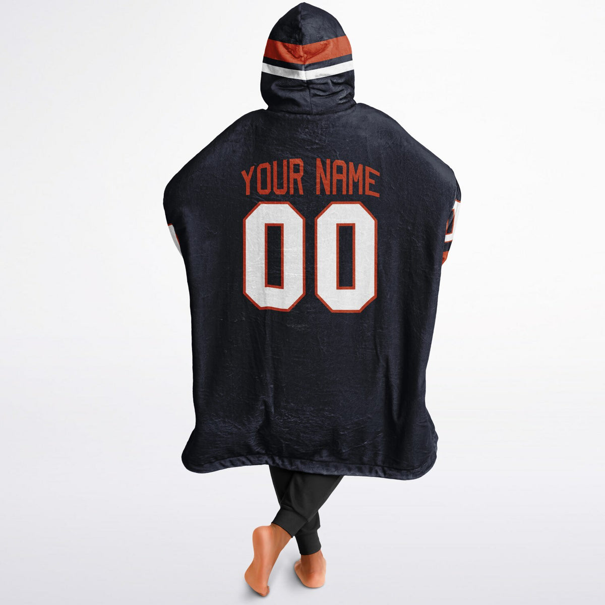 Navy/Orange/White Superfan Reversible