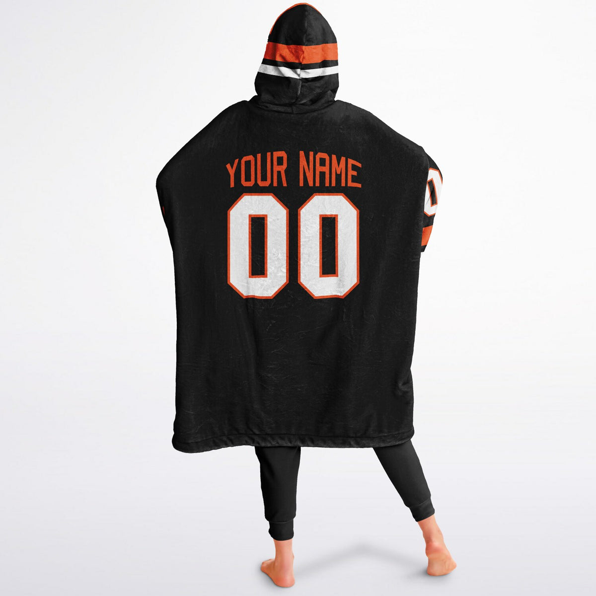 Black/Orange/White Superfan Reversible