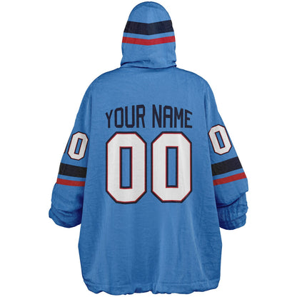 Light Blue/Navy/Red Superfan Reversible
