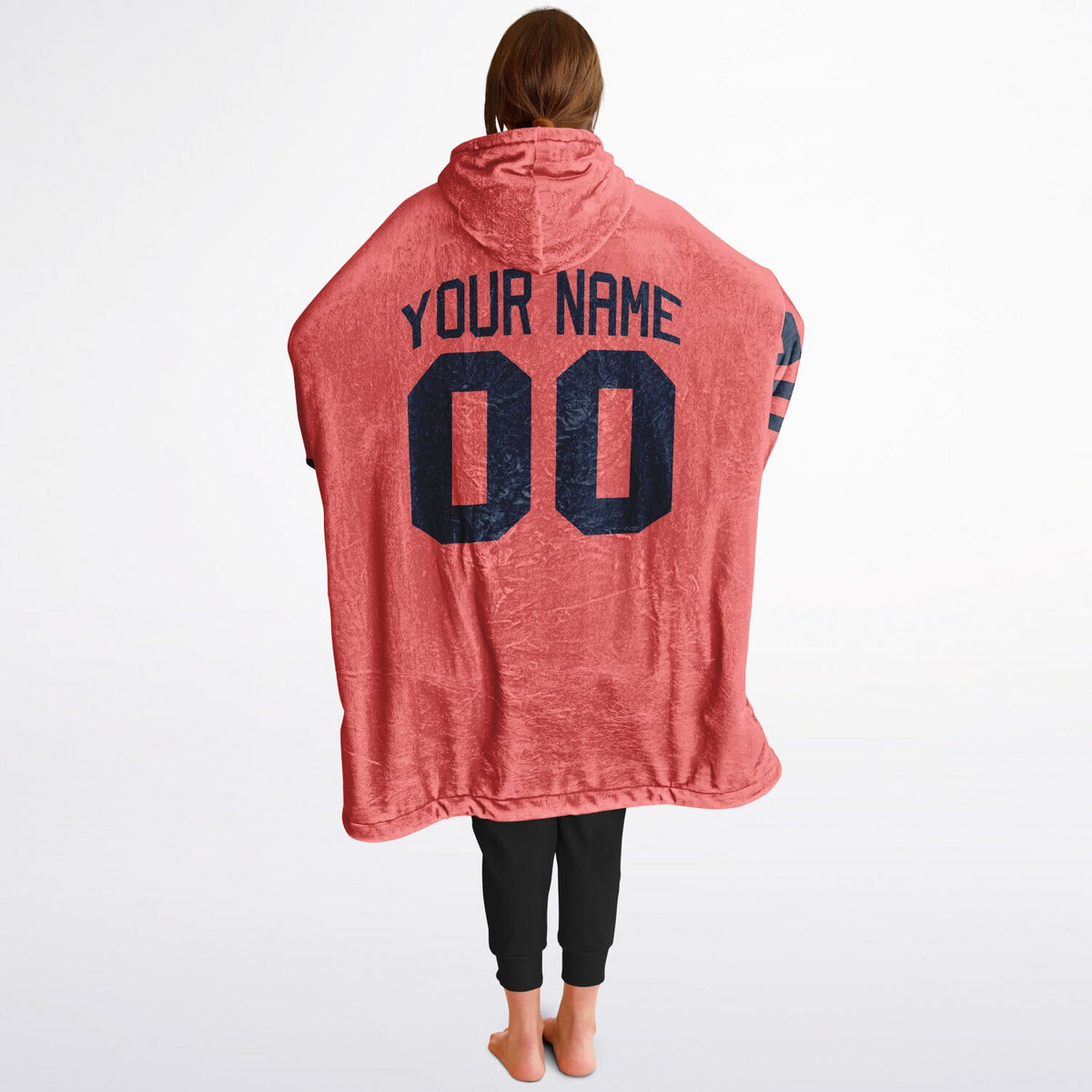 Navy & Electric Coral Superfan Reversible