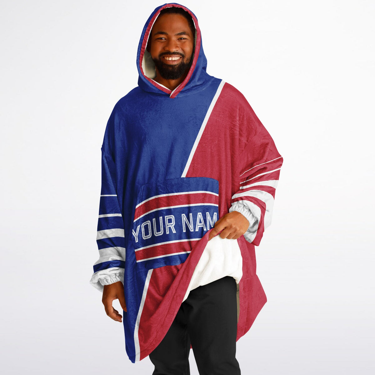 Blue Red White Split Decision
