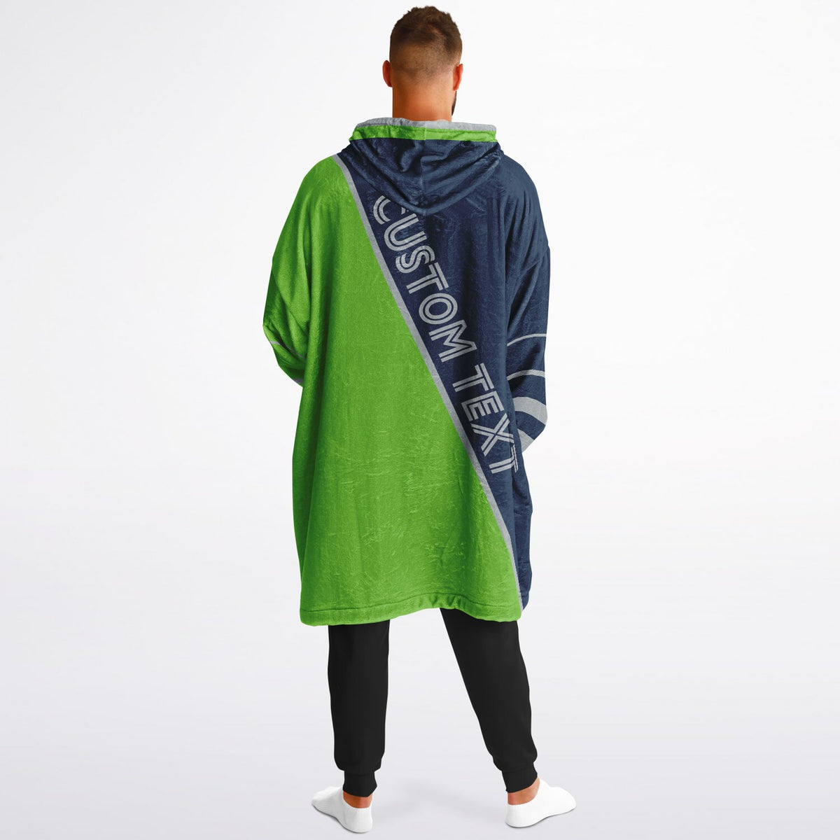 Navy Green Gray Split Decision