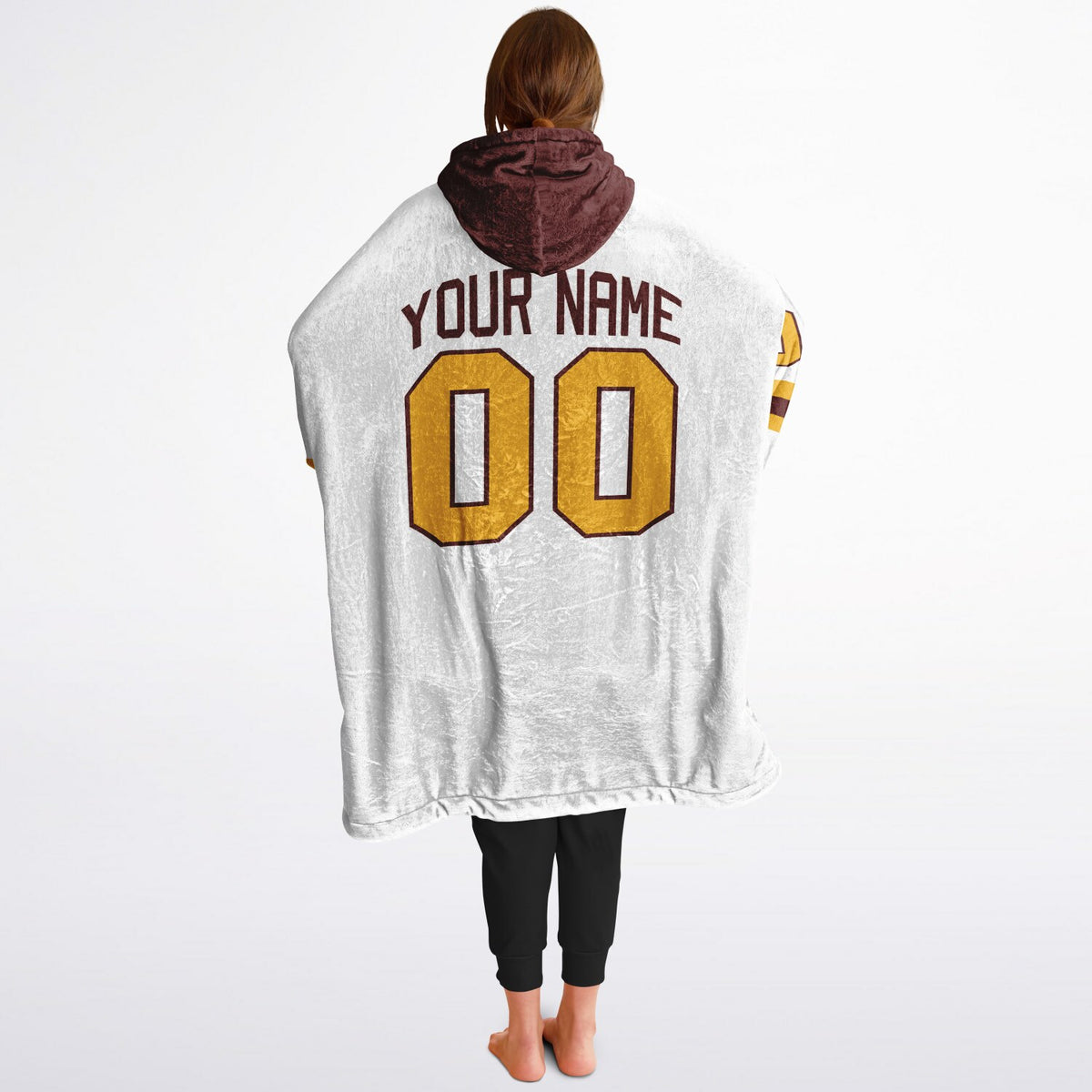 Burgundy/Gold Superfan Reversible